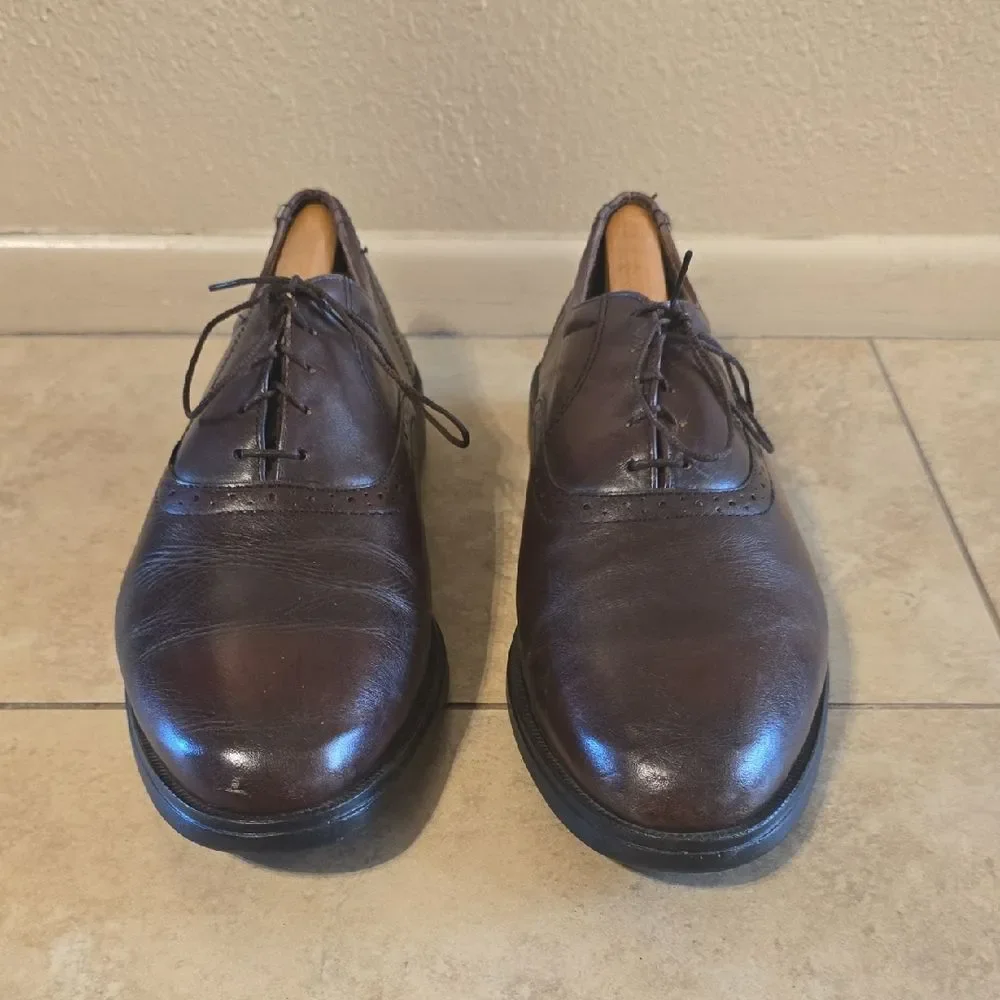 Red Wing Shoes Rich Brown Leather Derbys